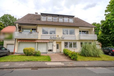 Schöne, ruhige 3,5-Zi.-Wohnung mit Garten & Balkon im 1. OG, gute Anbindung an S-Bahn & Bus