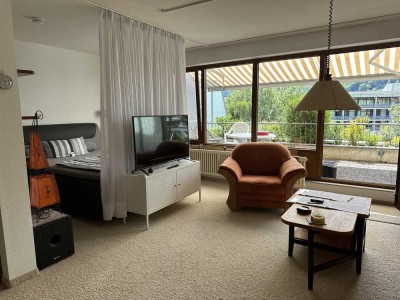 Helle möblierte 1-Zimmer-Wohnung im Kurgebiet Bad Urach