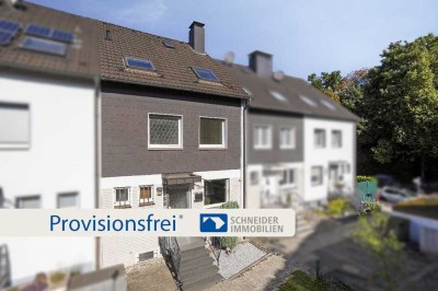 Essen-Borbeck: Familienfreundliches Einfamilienhaus mit sonnigem Garten  und  Garage