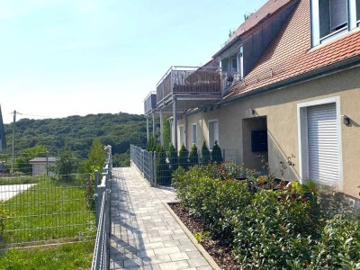Fränkisches Seenland! Ferienwohnung od. Eigennutzung! Top-Wohnung m. Terr. und Garten