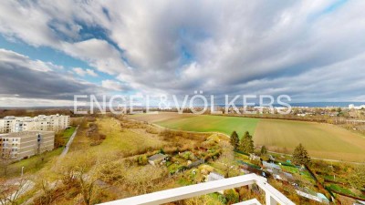 Attraktive 3,5-Zimmer-Wohnung im 9. Stock mit herrlichem Ausblick