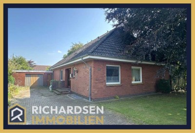 Einfamilienhaus mit Vollkeller und Garage nahe der dänischen Grenze