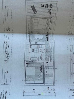 Neuwertige Wohnung mit einem Zimmer und Balkon in Bad