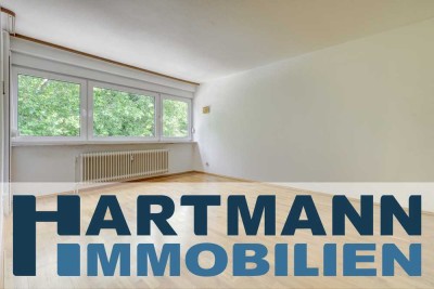 Helle 3-Zimmer-Wohnung mit Balkon und Blick ins Grüne!