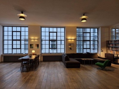 Rarität - Loft in revitalisierter, historischer Fabrik - Loggia - Nähe Burggasse