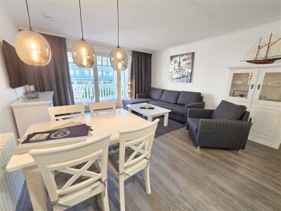 erstklassiges frisch modernisiertes Komfort Plus-Apartment in Strandnähe und großen Balkon