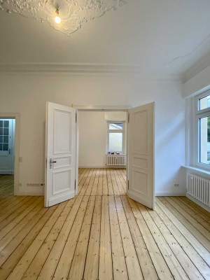 sanierte Altbauwohnung mit eigenem Garten in Dickelsbachstraße, Duisburg