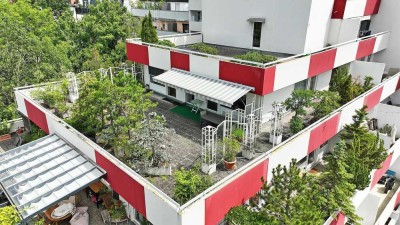 Absolute Rarität: 2-Zimmer-Dachterrassenwohnung in München-Milbertshofen U3