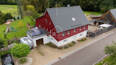 Welcome to the Red River Ranch - Landhaus mit Pferdehof, Bauplatz & Grundstück