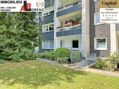 LORENZ-Angebot in Höntrop: Zentral + ruhig. 3 1/2-R.-EG-W. - Familienfreundlich + gut modernisiert.