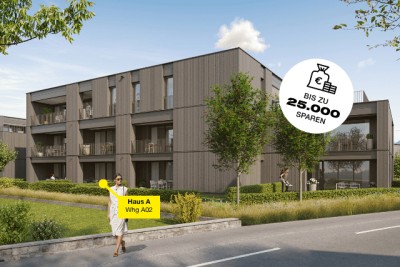 2-Zimmerwohnung mit Garten | A02
