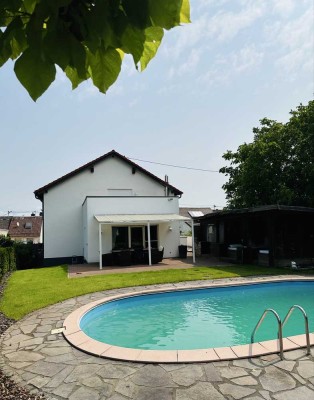 Exklusives Anwesen mit Pool, Sauna & ELW. 30-40 Min. bis Mainz / Wiesbaden, 60 Min. bis Frankfurt
