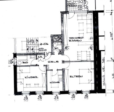 Helle gut geschnittene 3 Zimmer Wohnung Bergisch Gladbach-Mitte ab sofort frei