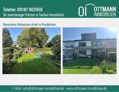 Saniertes Reihenhaus direkt in Wendelstein
