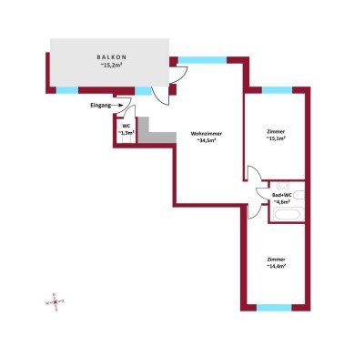 JETZT NOCH WÜNSCHE EINBRINGEN! Neubau/Erstbezug I Balkon I Schlüsselfertig I Luftwärmepumpe inkl. Kühlung