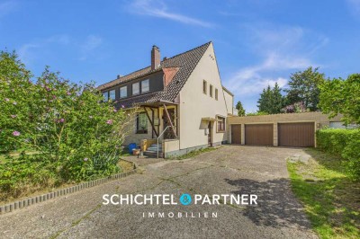 Lehe | Gepflegte Doppelhaushälfte mit 2 Wohneinheiten, Garten & Terrasse