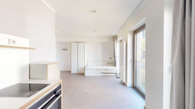 Möbliertes 1-Zimmer-Apartment für Studierende im Studio 152