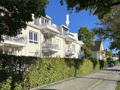 Reserviert - Solide Wertanlage: Kompakte 2 Zimmer-Dachgeschoss-Wohnung in zentraler Lage