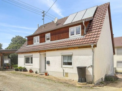 Kleines, renoviertes Einfamilienhaus in absolut ruhiger Lage von Niederstotzingen bei Günzburg