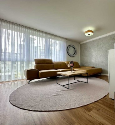 Moderne 3-Zimmer-Wohnung mit Einbauküche, Balkon, Stellplatz & Keller