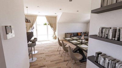 TOP 3 - Erstbezug: geräumige Terrassenwohnung mit Grünblick in Wallern an der Trattnach (Breitwiesen)!