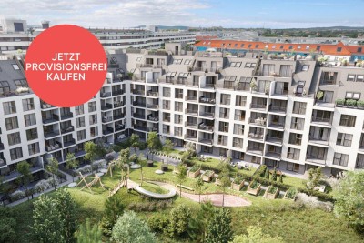 Exklusives Penthouse – jetzt provisionsfrei kaufen – mit 93 m² Dachterrasse &amp; 4 Zimmern im GRAND GARDEN