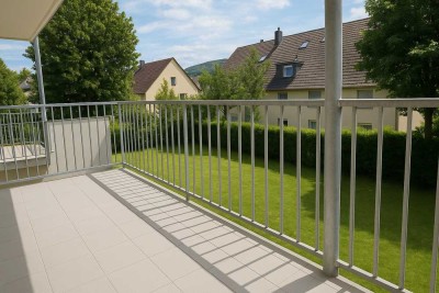 Frisch renovierte, schöne 2,5- Zimmer- Wohnung mit Balkon in ruhiger Lage