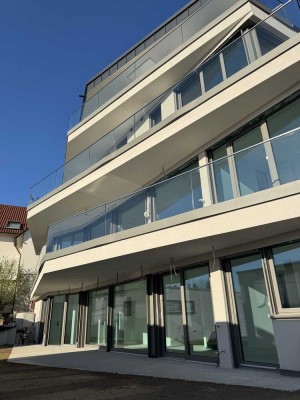 Licht. Raum. Architektur.  Ihre neue Wohnung mit Garten und Stil.