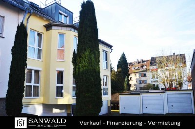 Traumhafte Maisonette-Wohnung mit Balkon, Dachterrasse und Garage