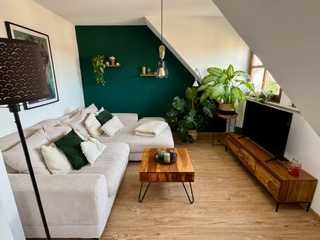 Geschmackvolle Wohnung mit zwei Zimmern in Gerbrunn