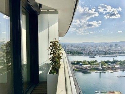 DANUBEFLATS - 30. Stock! Einmalig - Große 2 Zimmer Wohnung. Wie im Urlaub - Elevate your Lifestyle