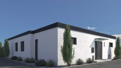 Neuaufgebauter / KERN(!) sanierter barrierefreier hochwertiger Bungalow mit Wärmepumpe & Solar
