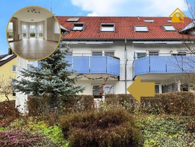 Großzügige 4-Zimmer-Wohnung mit großer Terrasse, Garten & Garage