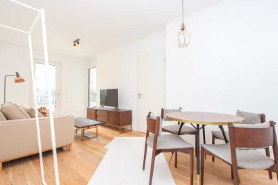 Möblierte 2-Zimmer-Erdgeschosswohnung