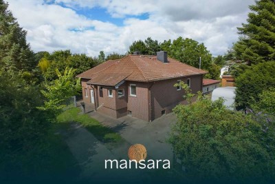 Vielseitiges Einfamilienhaus mit barrierefreiem Zugang, separater Einliegerwohnung und viel Grün!