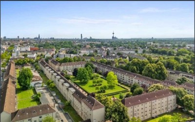 Ruhige 3-Raum-Wohnung mit Loggia im schönen Denkmalschutz Grüner Hof