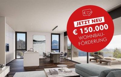 Wohnbauförderung | ruhiger Wohntraum am Hang | 3-Zimmer Terrassenwohnung (Top B09)