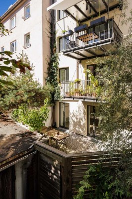 Loftwohnung mit zauberhaftem Gartenhof im Trendviertel Untergiesing - Au