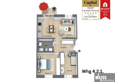 Nur noch wenige Wohnungen verfügbar ++ 3-Zimmer Wohnung in einer Baugemeinschaft in Hilpoltstein