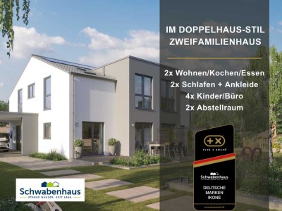 2 Familienhaus als Doppelhaus auf großem Grundstück – Unser Angebot für Ihre Zukunft