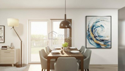 Seniorenwohnungen mit +PLUS+ in wunderbarer Grünruhelage / Top 3 - 1.OG - 128 m² - 4 Zimmer - Terrasse - Garage / Bezug 2026
