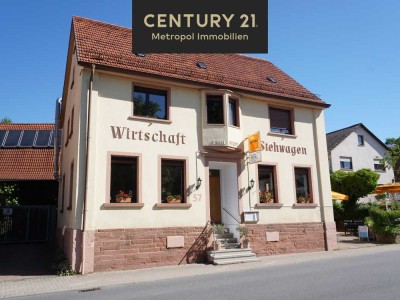 Gaststätte/Bistro im Ortskern mit Wohnung