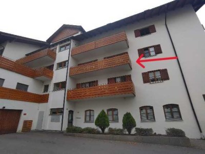 Helle 2-Zimmer-Wohnung mit Balkon und Garagenstellplatz in Scheidegg