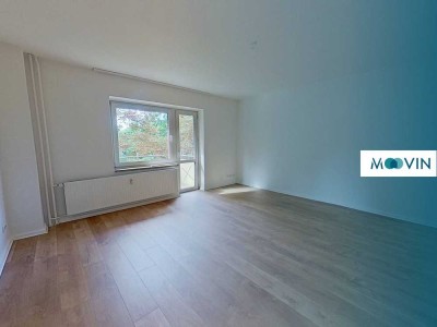 Renovierte 3-Zimmer-Wohnung mit Balkon, EBK und intelligentem Grundriss