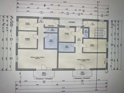 Neubau 3-Raum-Wohnung mit Balkon in Rechberghausen