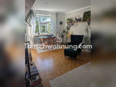 Tauschwohnung: Suche 3 Zimmerwohnung, biete 2 Zimmer in perfekter Lage