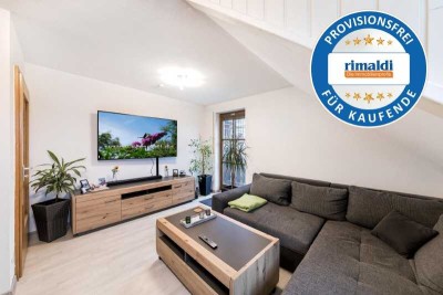 Helle 2-Zimmer-Maisonettewohnung mit Balkon