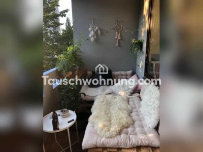 Tauschwohnung: Sonnige 3-Zimmer-Wohnung mit Balkon