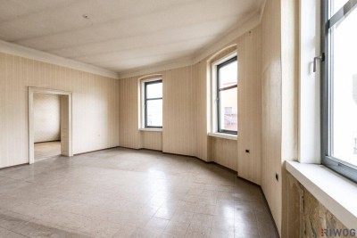 Altbau-Wohnungspaket | Sanierungsbedürftig | 2 Wohnungen | insg. ca. 129 m² WNF