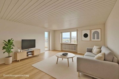 #RESERVIERT#WOHNEN MIT BLICK INS NECKARTAL – 4,5-Zimmerwohnung mit Garage